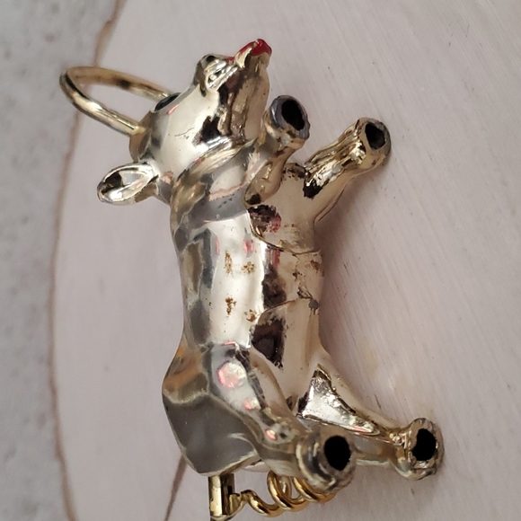 Vintage Metal Bull Design Bottle Opener Corkscrew - Picture 5 of 7